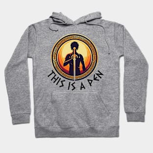 this is a pen - Camp Half-Blood percy jackson Hoodie